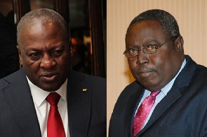 John Dramani Mahama and Martin Amidu