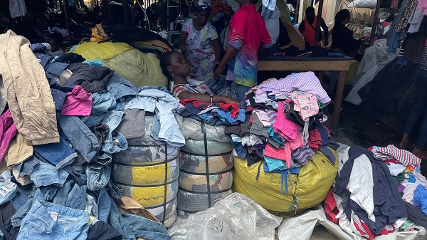 The GUCD’s report found that only 5% of clothing in imported bales could be considered waste