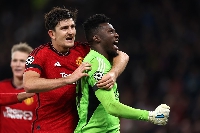Manchester United duo Andre Onana and Harry Maguire