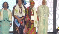 Mariam Iddrisu, Municipal Chief Executive of Sagnarigu with other representatives