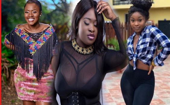 Fella Makafui (L) Sista Afia and Efia Odo have been fighting on social media since last week