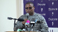 Frankling Cudjoe is President of Imani Ghana