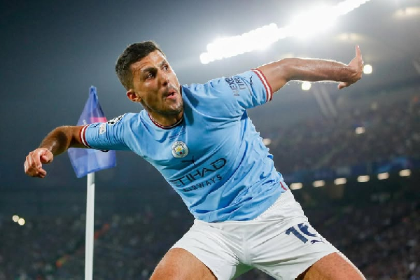 Rodri is a player of Manchester City