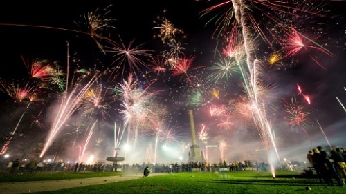 File photo of fireworks