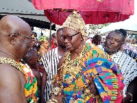 Chief of Apirede-Akuapem, Okogyeahene Otoamfom Saforo Okoampah III