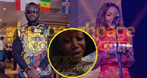 Prince David Osei chastised Golden Movie Awards organisers for bringing Rosemond Brown on stage
