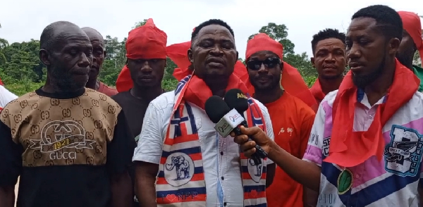 Some of the NPP members invoking curses on some party leaders