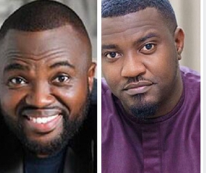 Fred Nuamah [L]; John Dumelo [R]