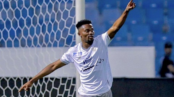 Bernard Mensah provides an assist in Al Riyadh’s comeback win against Al-Raed