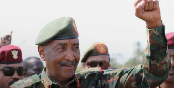 The military's leader, Gen Abdel Fattah al-Burhan
