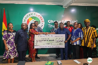 The donation is to help address healthcare challenges in Ghana