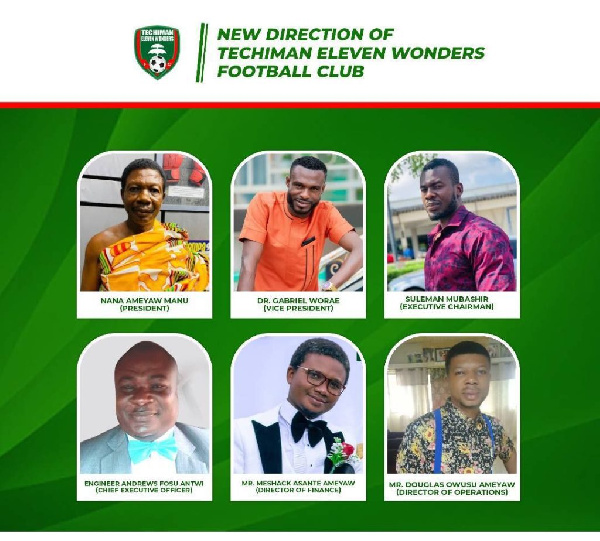 Bankroller and owner of the club Nana Ameyaw Manu remains in the position of President