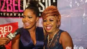 Musician, Mzbel with her former friend, Afia Schwarzenegger