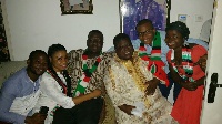 NDC youth group with Jewel Ackah