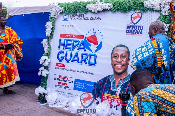 Official launch of HepaGuard project in Effutu