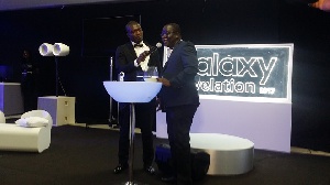 The launch of the new Galaxy Note8 was held in partnership with Ecobank Ghana.