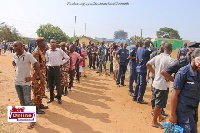 Some electorates in a queue