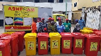 ASHFOAM supports 80th Asafotufiami Festival celebration with waste bins