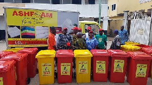 ASHFOAM supports 80th Asafotufiami Festival celebration with waste bins