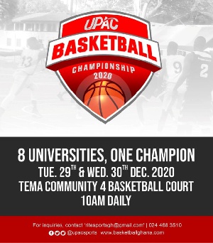 This years UPAC tourney will be held in Tema