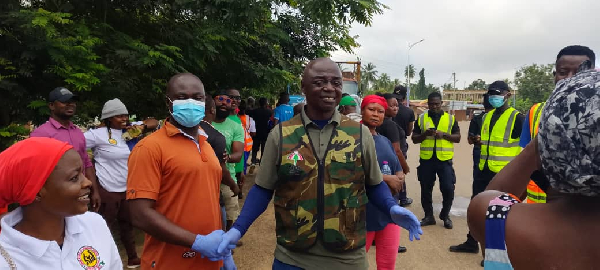 Charles Darko Yeboah spearheads impactful National Sanitation Day exercise