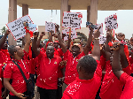 ECG workers walk out on Ashanti regional minister at a gathering