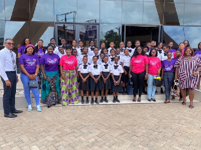 Global Media Alliance with Accra STEM Academy girls