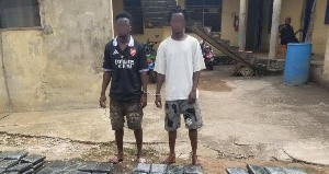 Two of the arrested supects