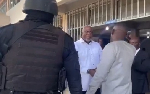 Watch Hopeson Adorye's confrontation with a police officer at the Ministries' Police Station