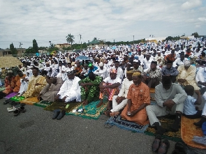 Ahmadi Muslims in Cape Coast marking Edi-ul-Adha celebration