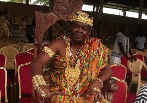 The Divisional Chief of Gbi-Godenu in the Hohoe Municipality of the Volta Region, Togbe Osei III
