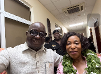 Michael Oquaye Jnr and Shirley Ayorkor Botchwey