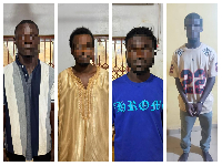 The suspects were arrested in connection with a robbery that occurred on March 11, 2026