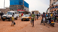 People walk on the streets in Bangui, Central African Republic