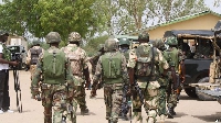 Some officers of the Ghana Armed Forces
