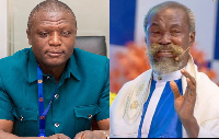 Sports minister Kofi Adams visited Prophet Stephen Adom Kdyei-Duah's church