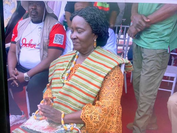 Professor Opoku-Agyemang enstooled development queen of Sakumono