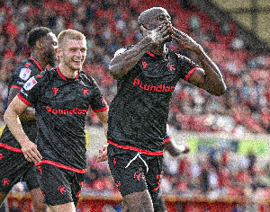 Ghanaian winger Albert Adomah