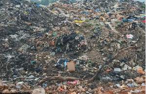 Photo of the landfill site