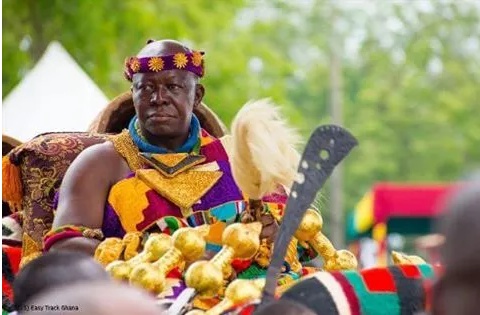 Otumfuo Nana Osei Tutu II,16th Asantehene, traditional ruler of the Ashanti Kingdom