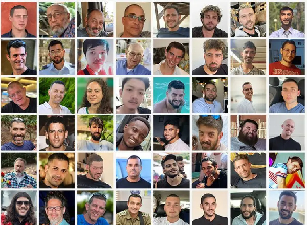 Picture wey show di 48 pipo wey Hamas bin still hold hostage before di release