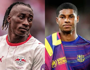 Yan Diomande and Marcus Rashford are footballers who play as wingers