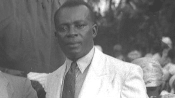 Emmanuel Obetsebi-Lamptey used more than a month to travel from Ghana to New Zealand