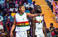 WNBA Angle legend McCoughtry in action at BAL IN Accra