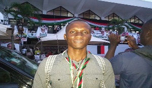 Deputy Communications Officer,  Anyaa-Sowutuom Constituency branch of the NDC Raphael Apetorgbor