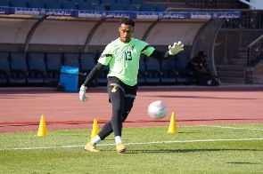 Black Meteors goalkeeper Jordan Amissah switches attention to U23 AFCON after Zamalek win
