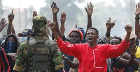 Protesters are angry that Kenya has agreed to host the US treatment centre