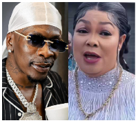 Shatta Wale (L) and Agradaa (R)