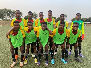 The GFA scouting programme focuses on identifying the best talents under the age of 15