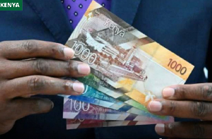 File photo of Kenyan currency